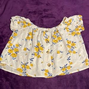Floral Crop Top